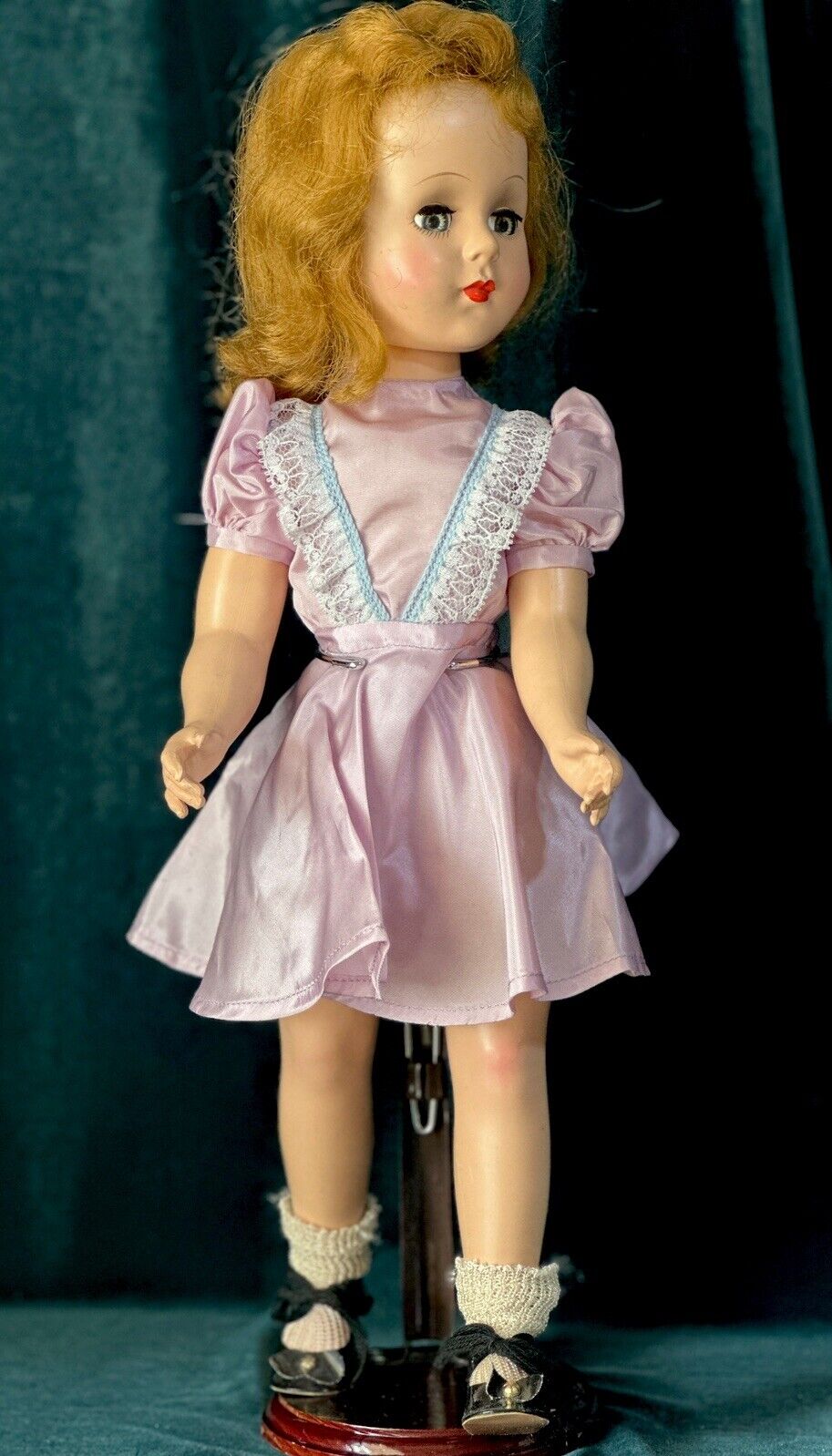 Lot Of 3 Vintage 1950’s Hard Plastic Walker 17” Dolls