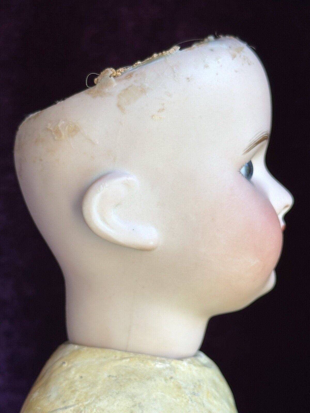 Antique French SFBJ Bebe 60 Walker Body Mechanical Bisque Head Doll