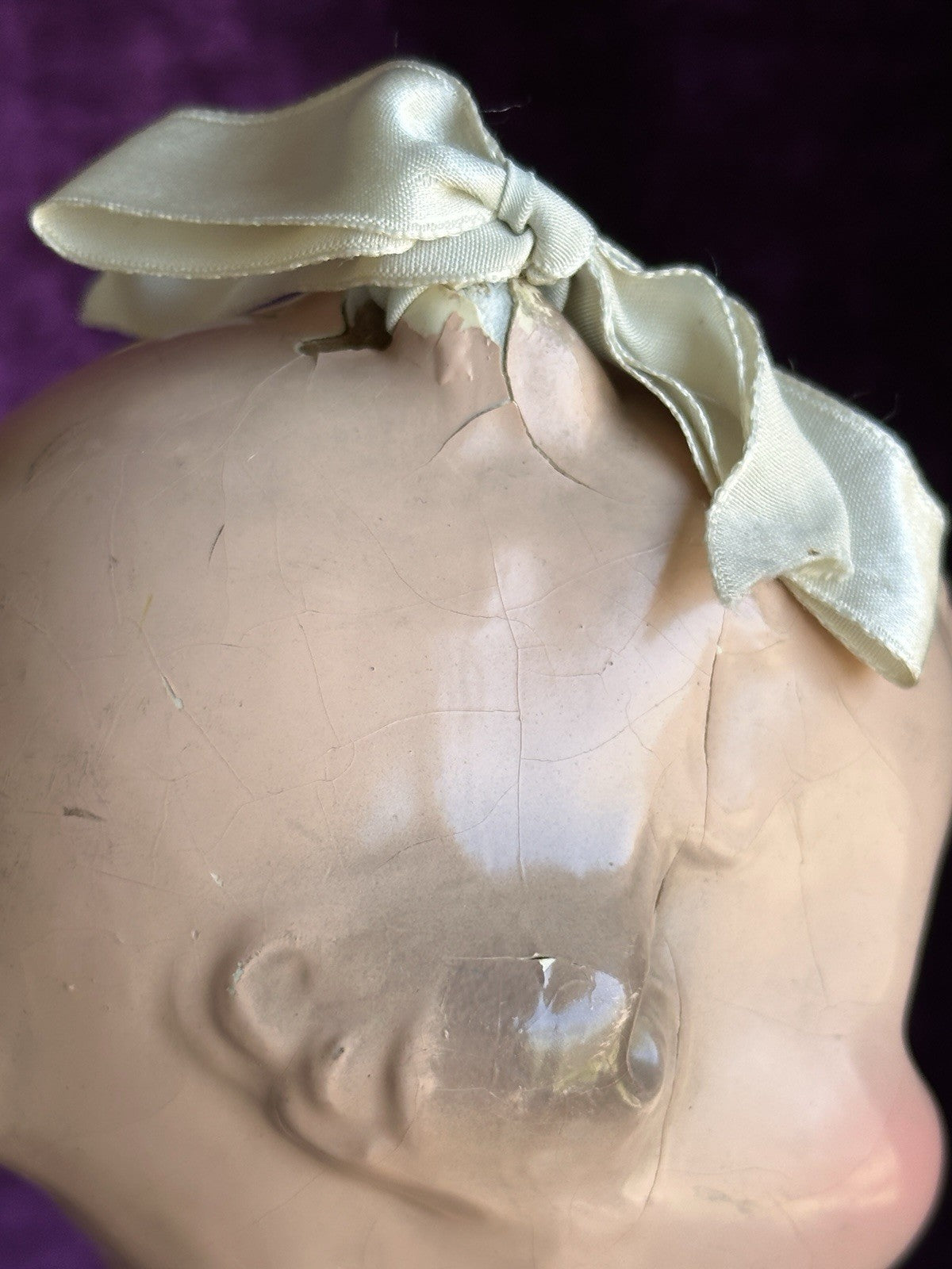 Vintage American 11” Joseph Kallus Cameo Composition Wood Joy Doll