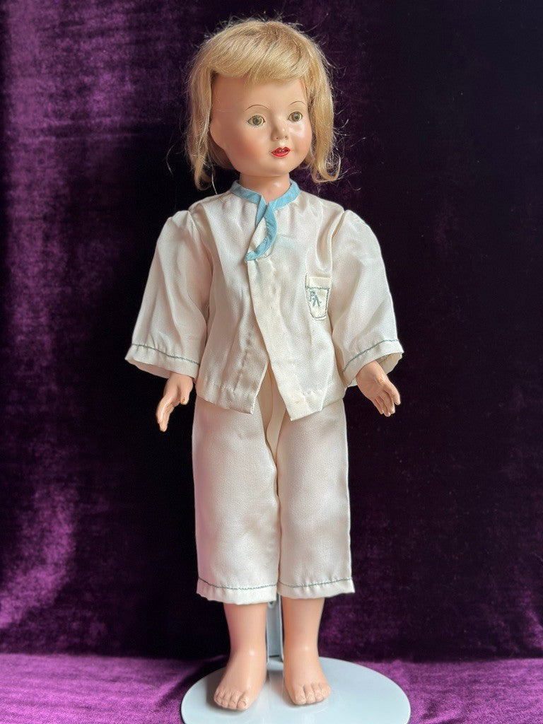 Vintage American 19.5" Composition Dewees Cochran Anne Shirley Effanbee Doll