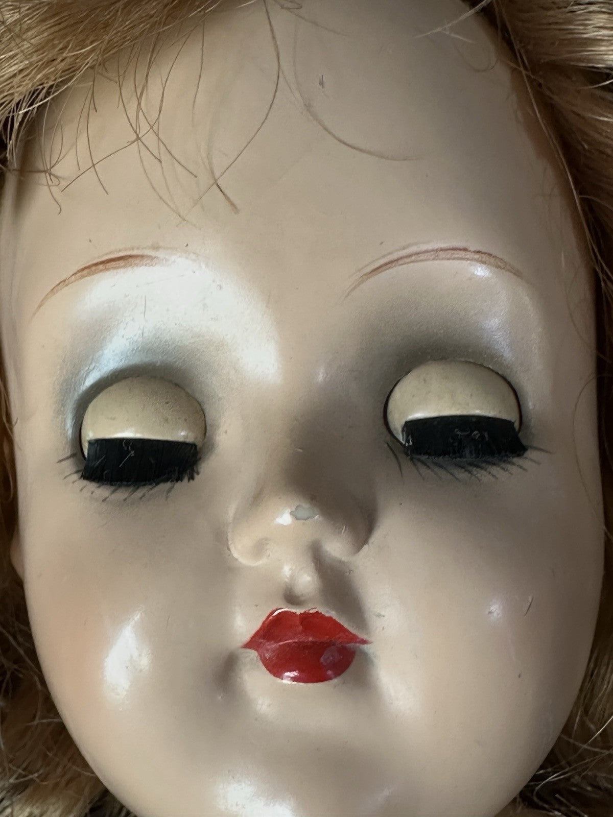 Lot Of 2 Vintage Hard Plastic Ideal Toni Dolls P-90 And P-91