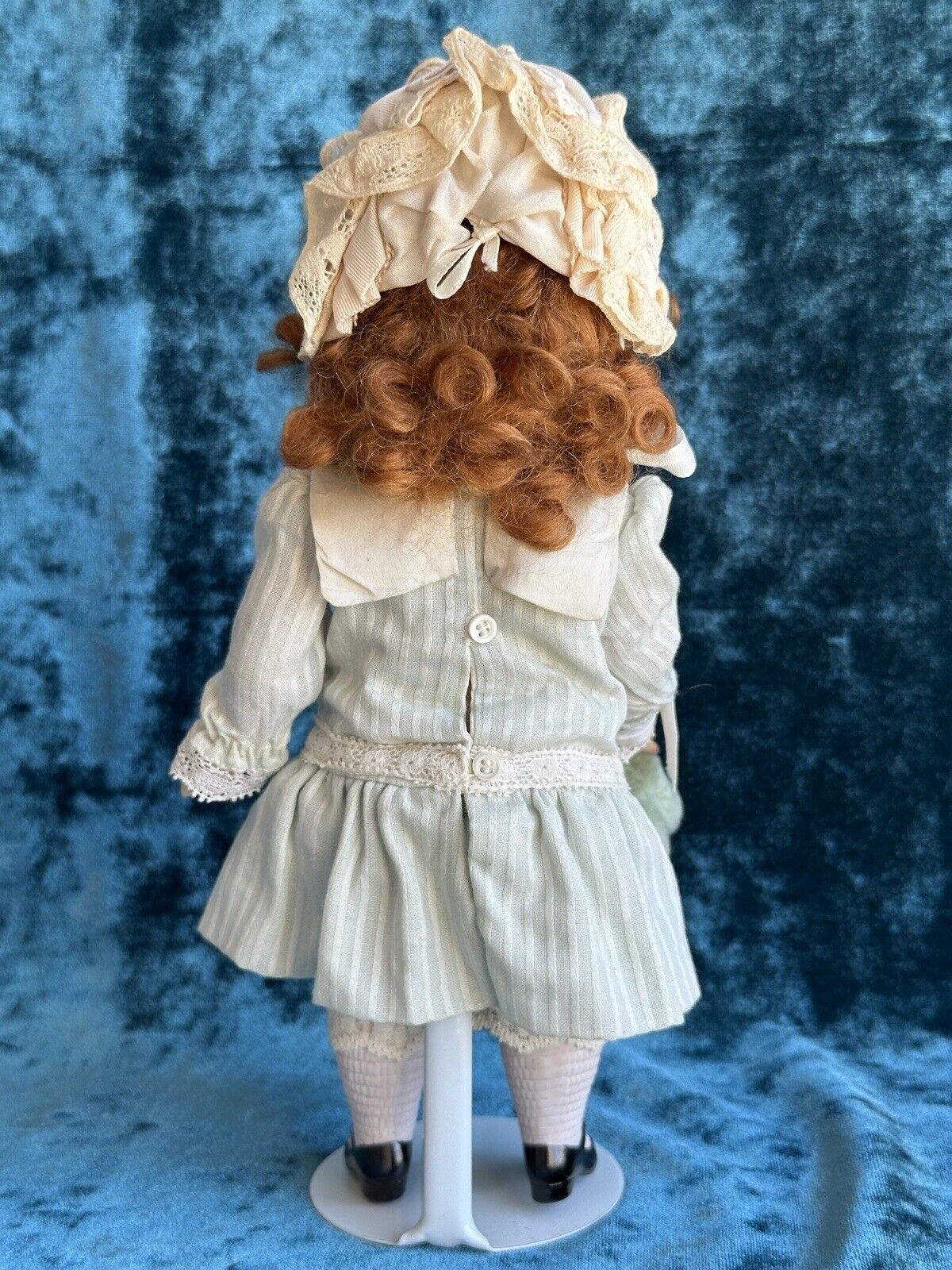 All Porcelain 9.5” Reproduction of Antique German Kestner Mignonette Doll