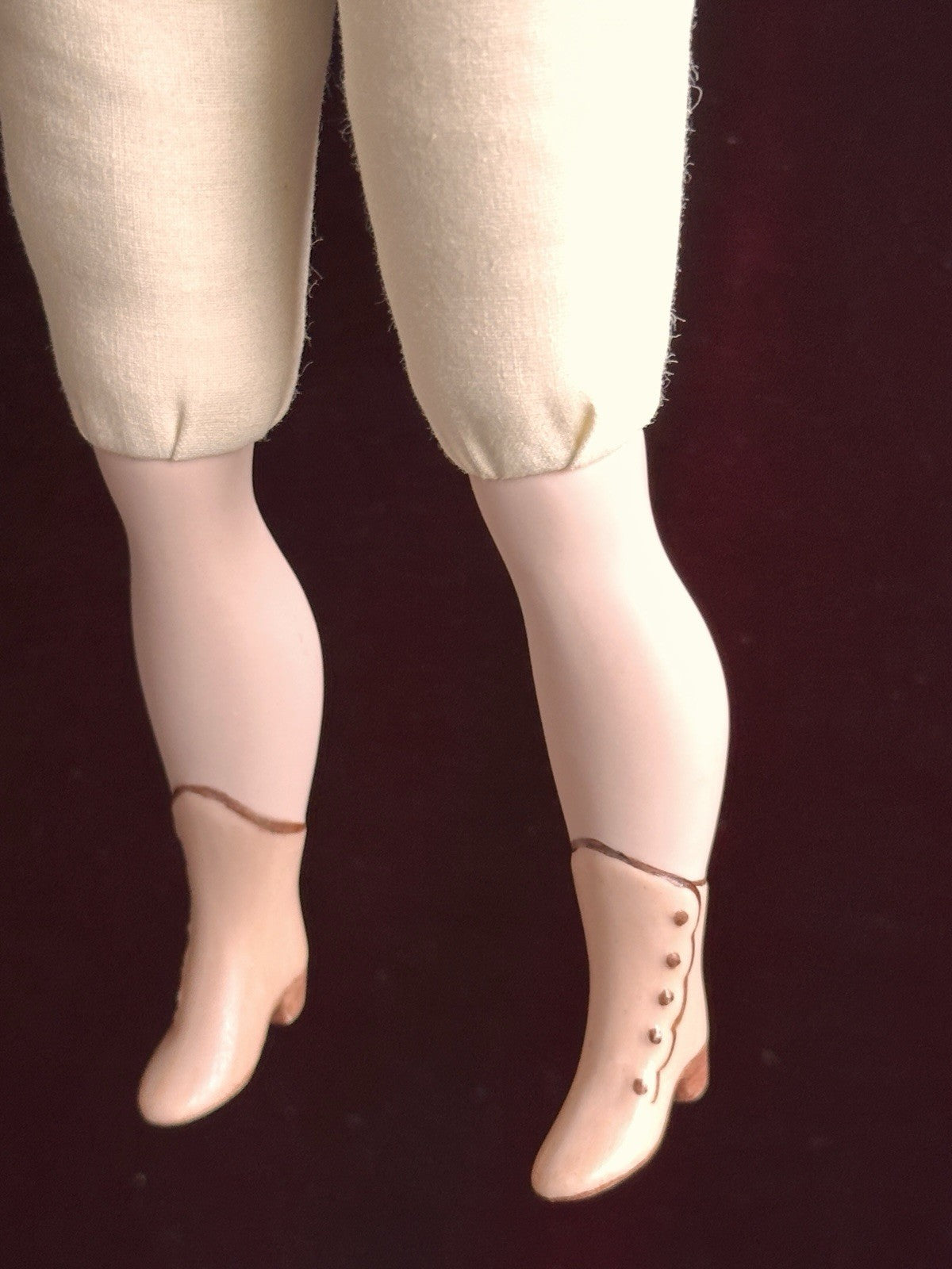 Porcelain Cloth 16.5” Reproduction of Antique German Kestner Gibson Girl Doll