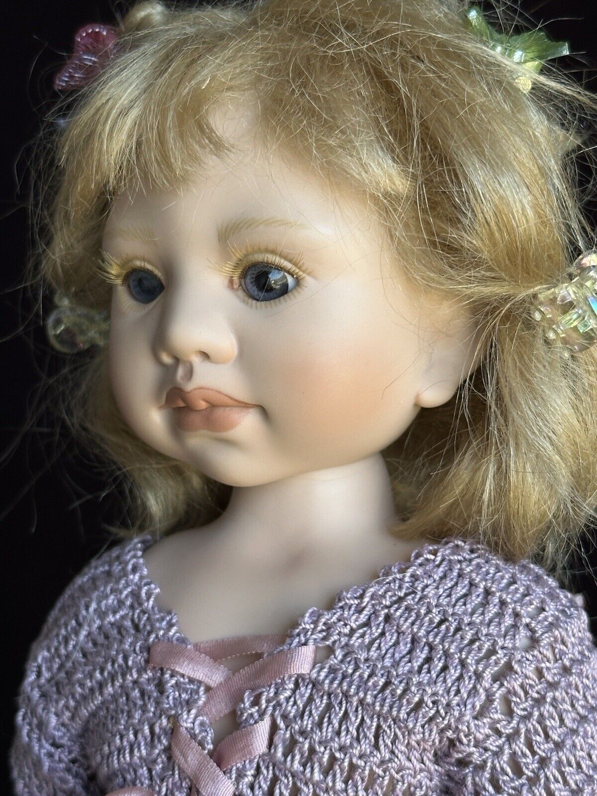 Collectible 12” Artist LE 5 Berdine Creedy Vinyl Doll