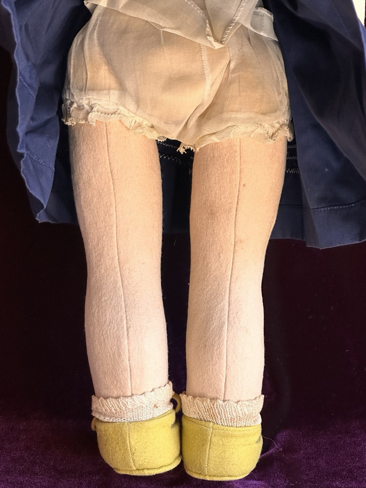Large Vintage Italian 22” Lenci 300 Series Felt Doll
