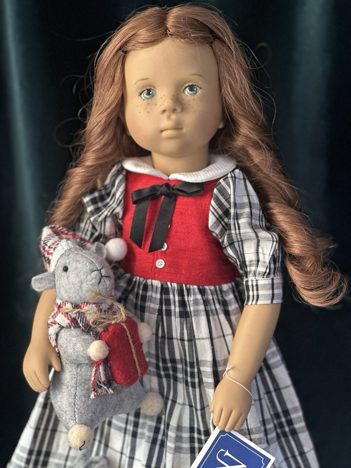 Collectible LE 30 Vinyl 18” Doll Fanny II By Sylvia Natterer For Gotz 1989 Tag