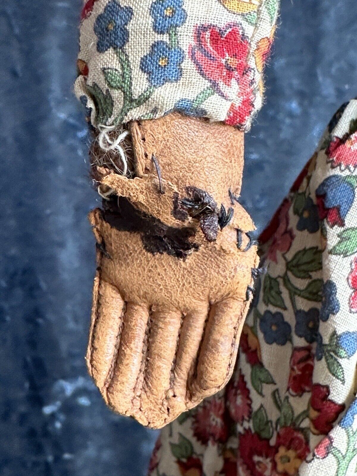 Antique German (?) Dressel (?) 20” Papier Mache Fashion Lady Doll