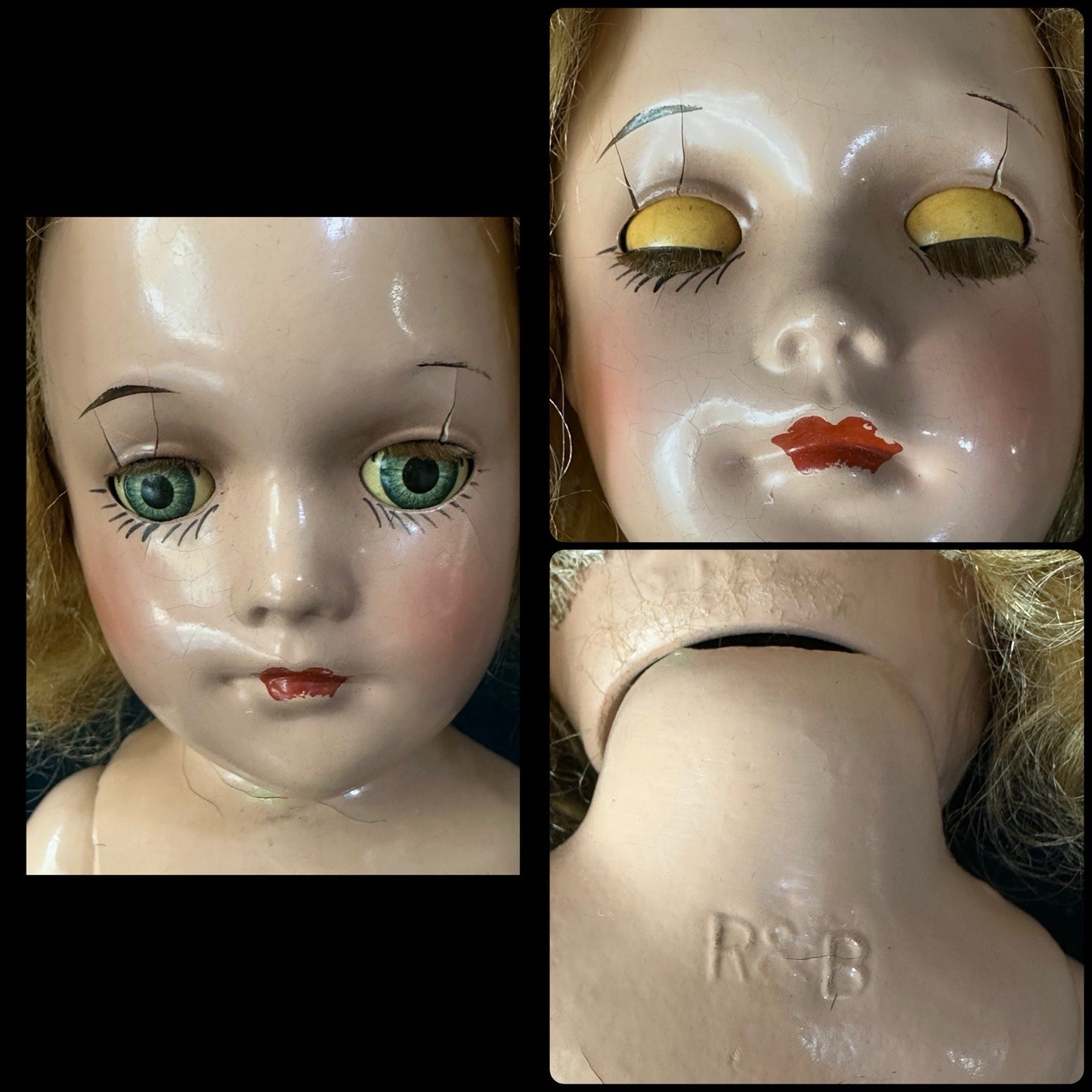 Lot Of 4 Vintage 1950’s Arranbee R&B Debu'teen Composition Dolls