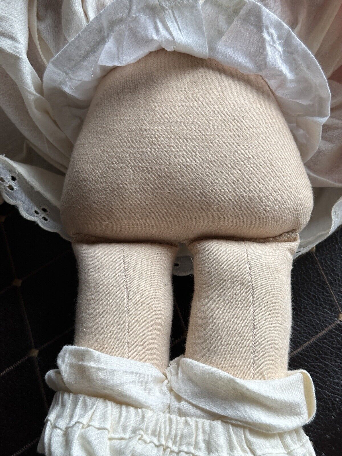 Vintage 23” Artist Signed Felt Cloth Red Riding Hood Doll by Gabriele West LE 50