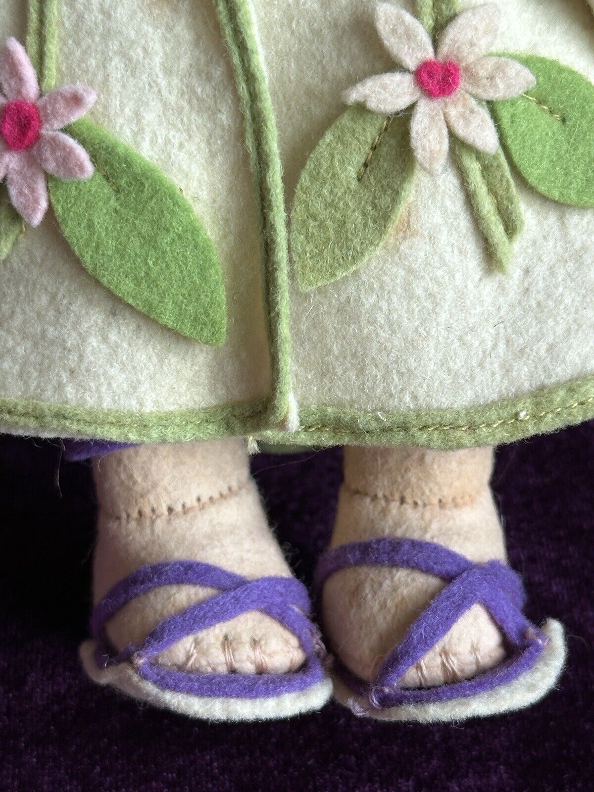 Vintage 8” Italian Lenci Mascotte Oriental Asian Miniature Doll