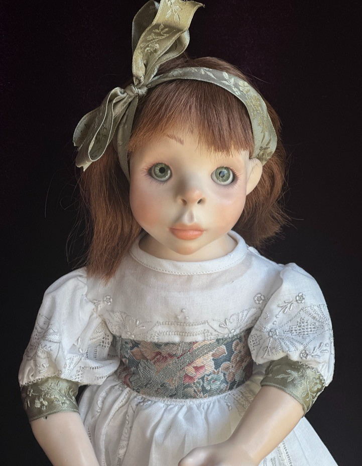 Collectible 17.5" Friedericy Wax Over Porcelain Clara from the Nutcracker LE 25