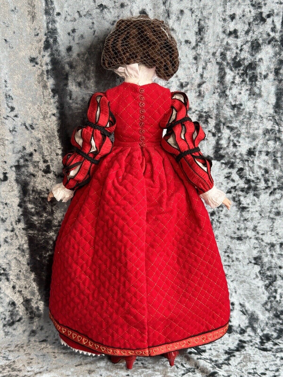 Signed Collectible 19” Robert Tonner Porcelain Queen of Hearts (?) Doll LE 125