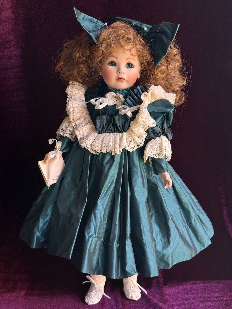 Collectible 22" Porcelain/Composition Doll by Diane Christensen Doll LE 100