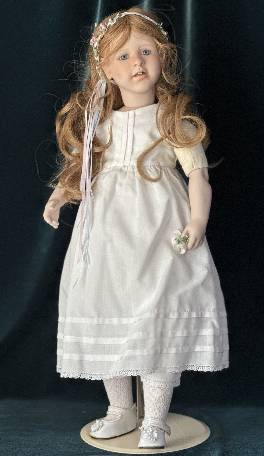 Collectible Artist 20” Porcelain Doll “Babette” by Ruth Treffeisen LE 5/50
