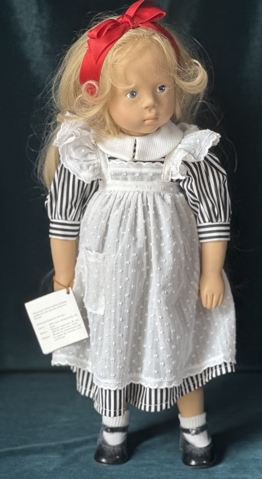Collectible Vinyl 18” Doll Lisette By Sylvia Natterer For Gotz 1989 Box/Tag