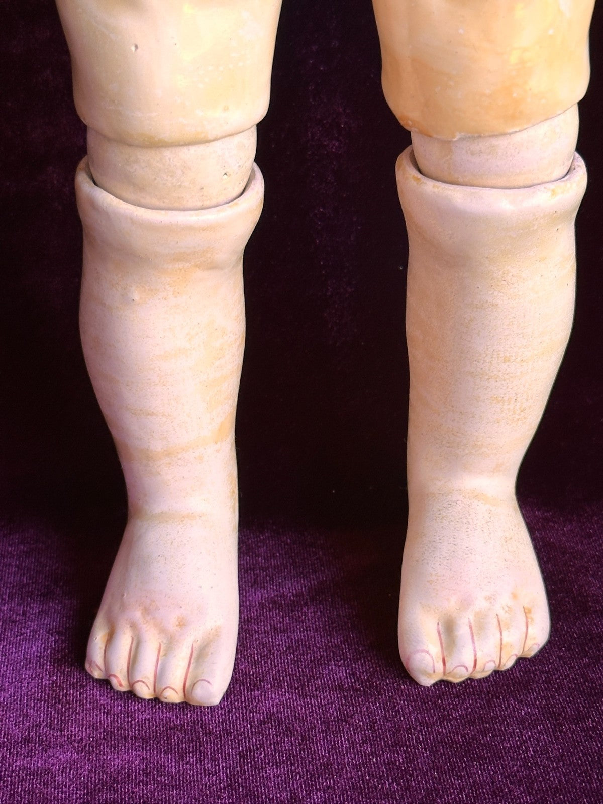 Rare Early Antique German 18” Kestner 189 Bisque Head Doll Composition Body