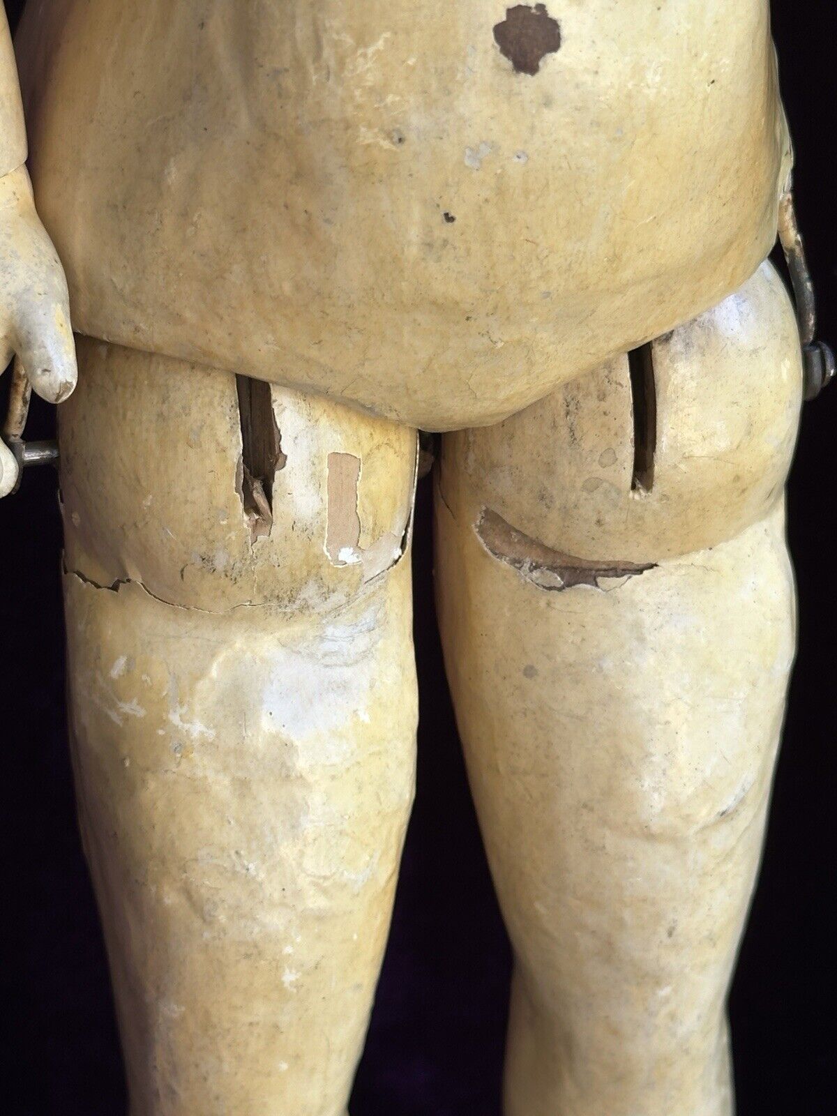 Antique French SFBJ Bebe 60 Walker Body Mechanical Bisque Head Doll