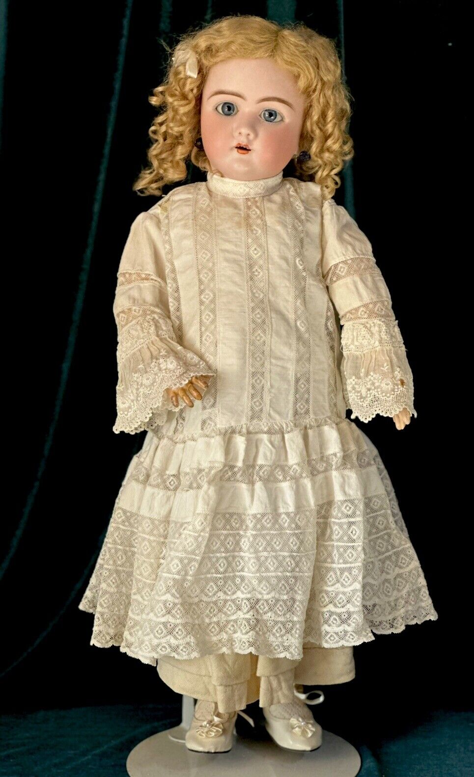Antique German Heinrich Handwerck Mold Dep 109 Bisque Head 23” Doll