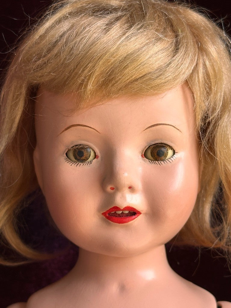 Vintage American 19.5" Composition Dewees Cochran Anne Shirley Effanbee Doll