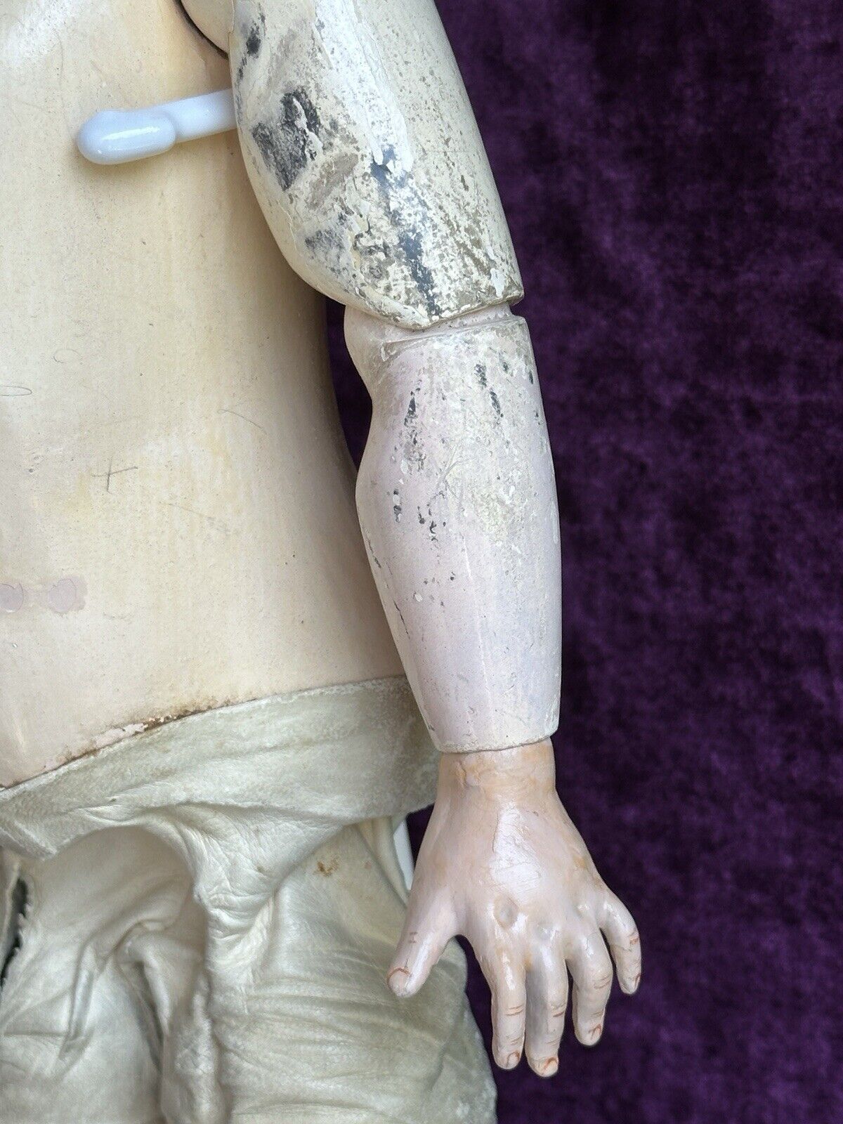Antique German 22” Simon Halbig 1039 Mechanical Flirty Eyes Walker Doll
