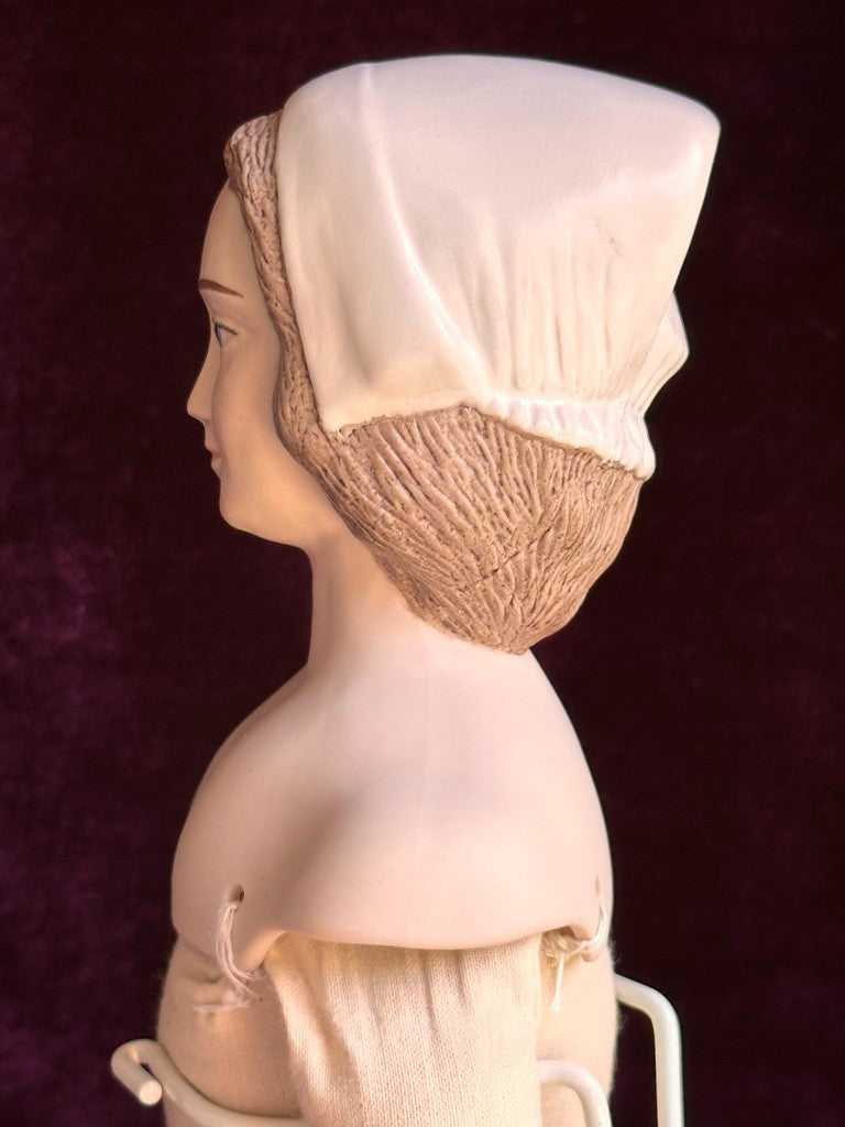 Vintage Porcelain 16" UFDC Artist Diana Crosby Ye Boston Maid Cloth Doll