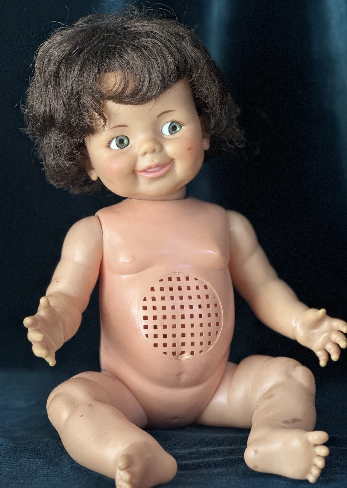 Lot Of 2 Vintage 1960’s Ideal Hard Plastic/Vinyl Giggly Dolls Flirty Eyes