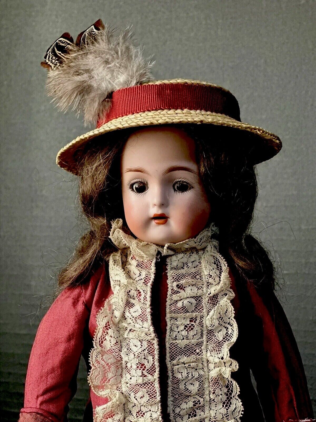 Antique German Kammer & Reinhardt Mold 245 (?) Bisque Shoulder Head 14” Doll