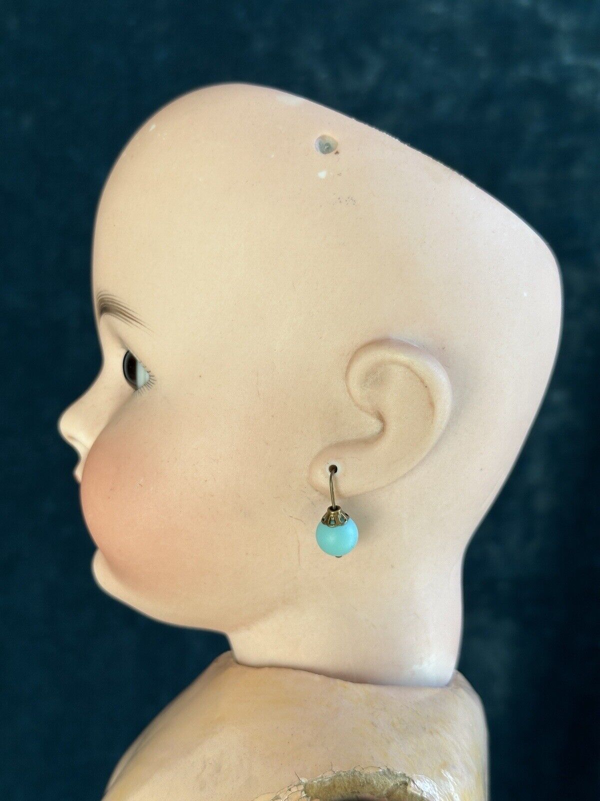 Antique French 24” Henri Rostal Mon Tresor Bébé Bisque Head Doll