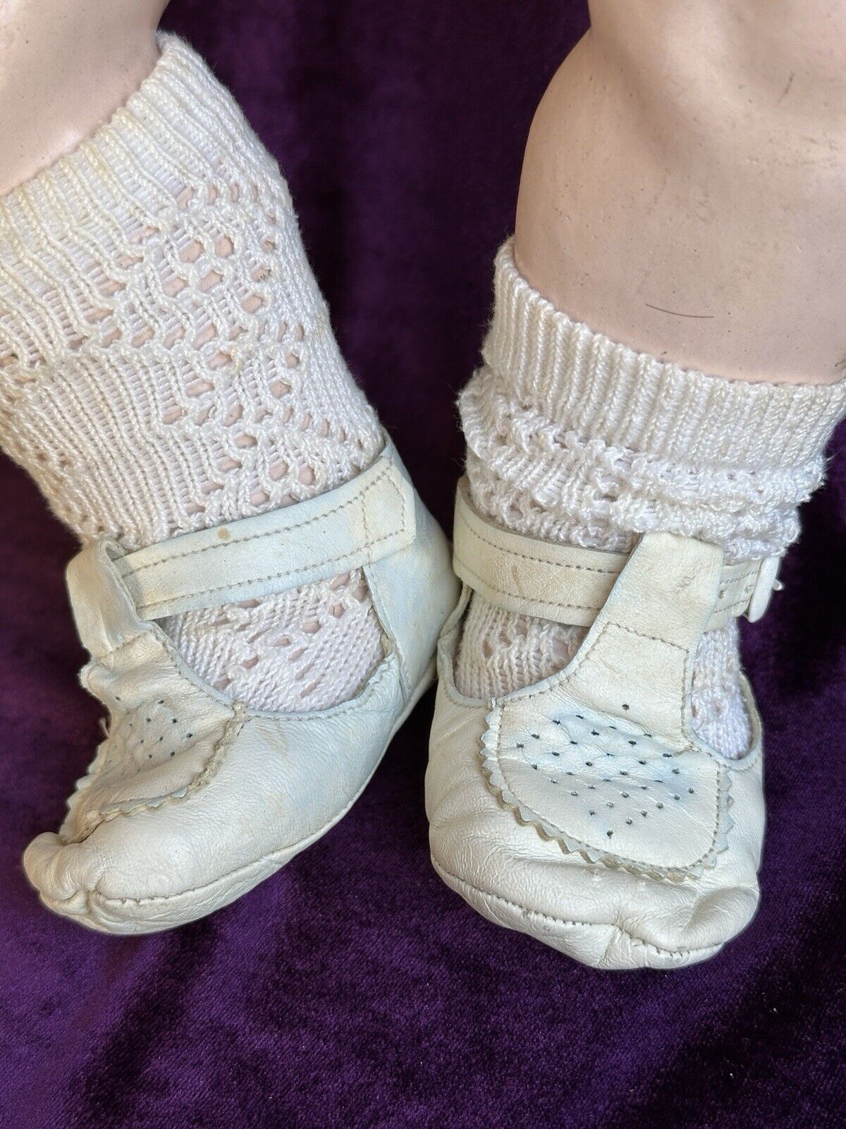 Large Antique German 23” Armand Marseille 990 Bisque Head Baby Doll