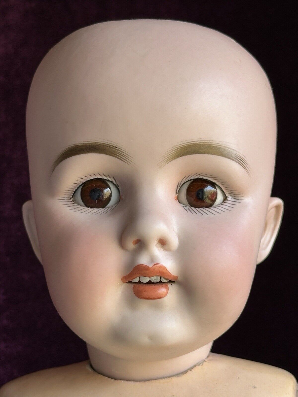 Rare Large Antique German 29” Kestner Dep 156 Bisque Head Child Doll