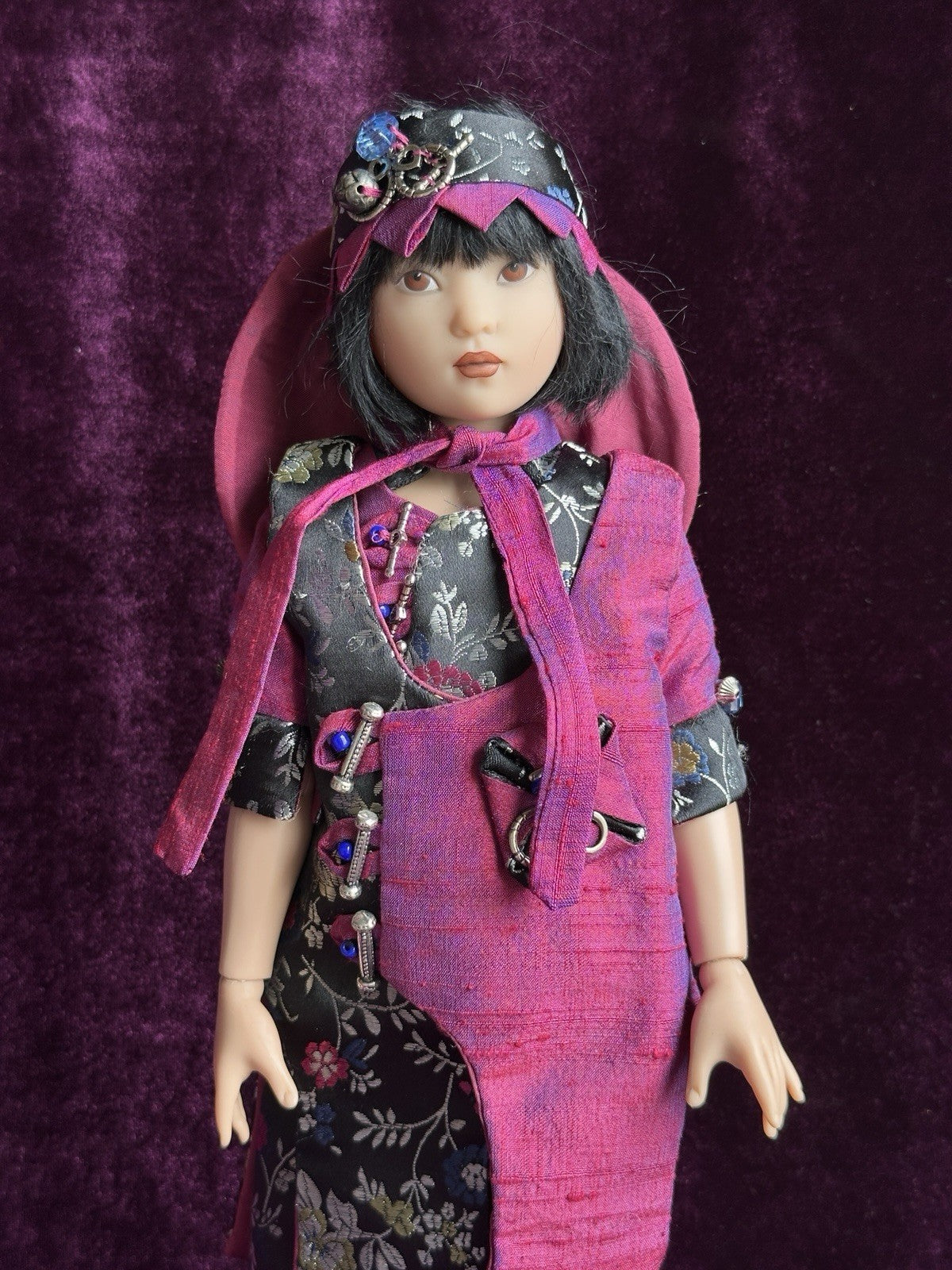 Collectible 14” Kish BJD Vinyl Asian Doll