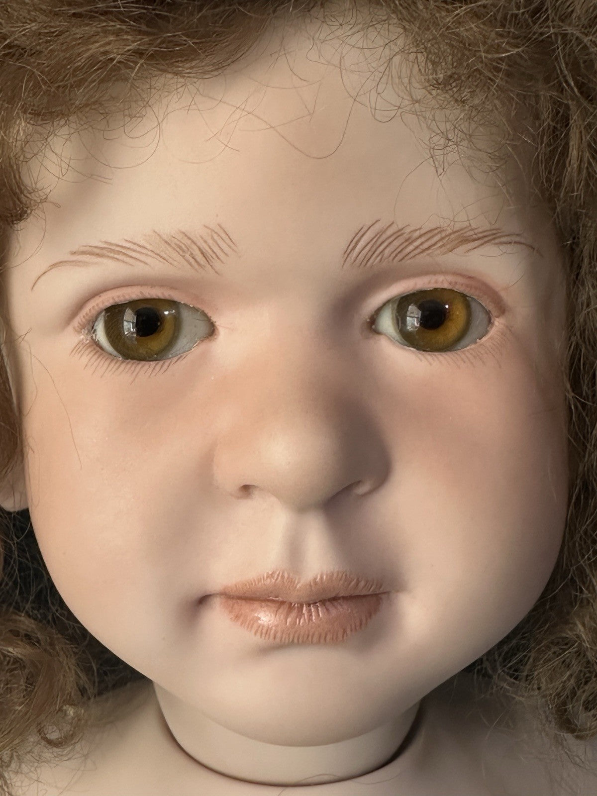 Collectible Artist 24” Porcelain Doll “Anne” by Ruth Treffeisen LE 100 COA