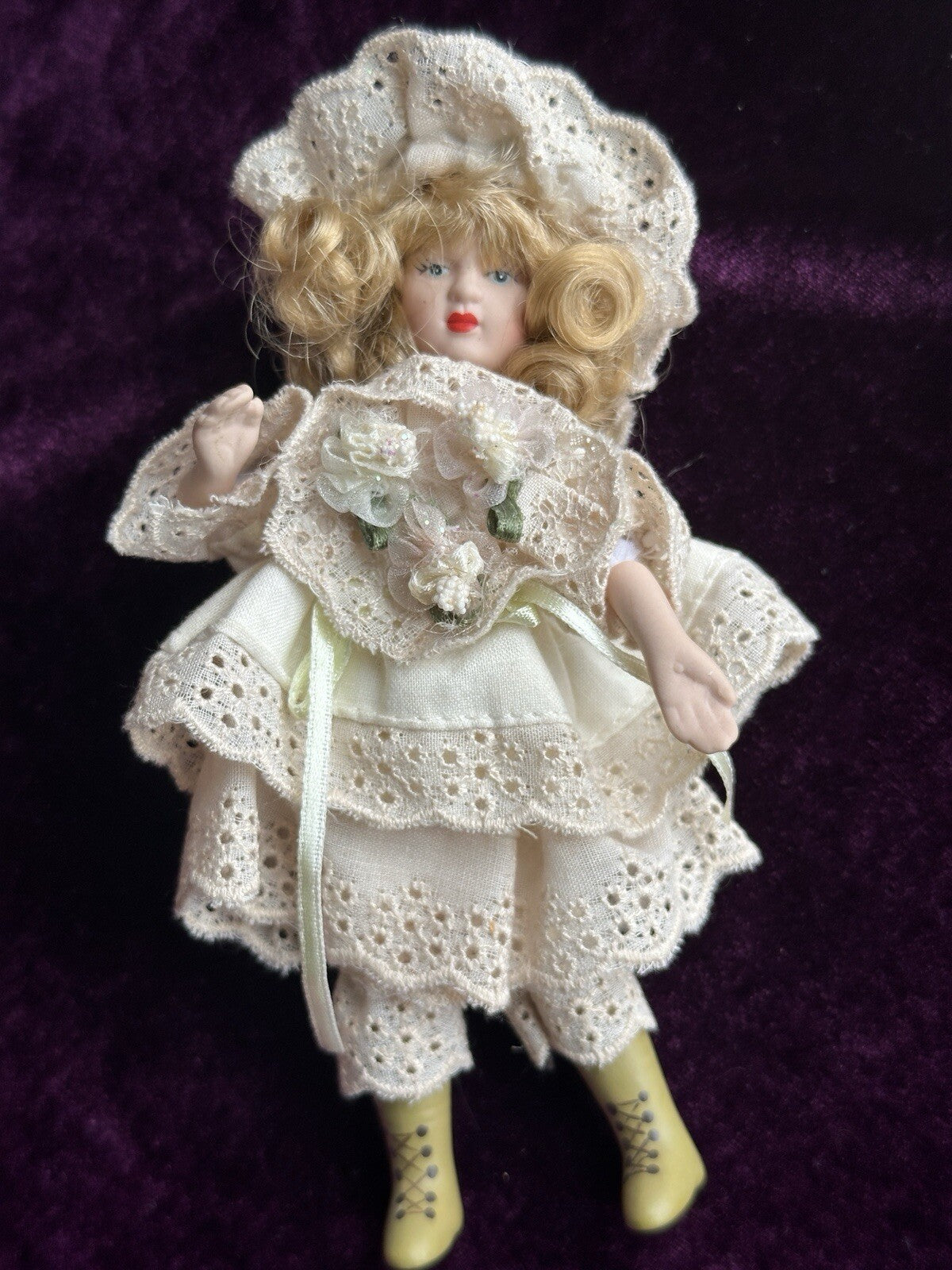 Lot of 10 Christmas Tree Decoration Ornament Dolls