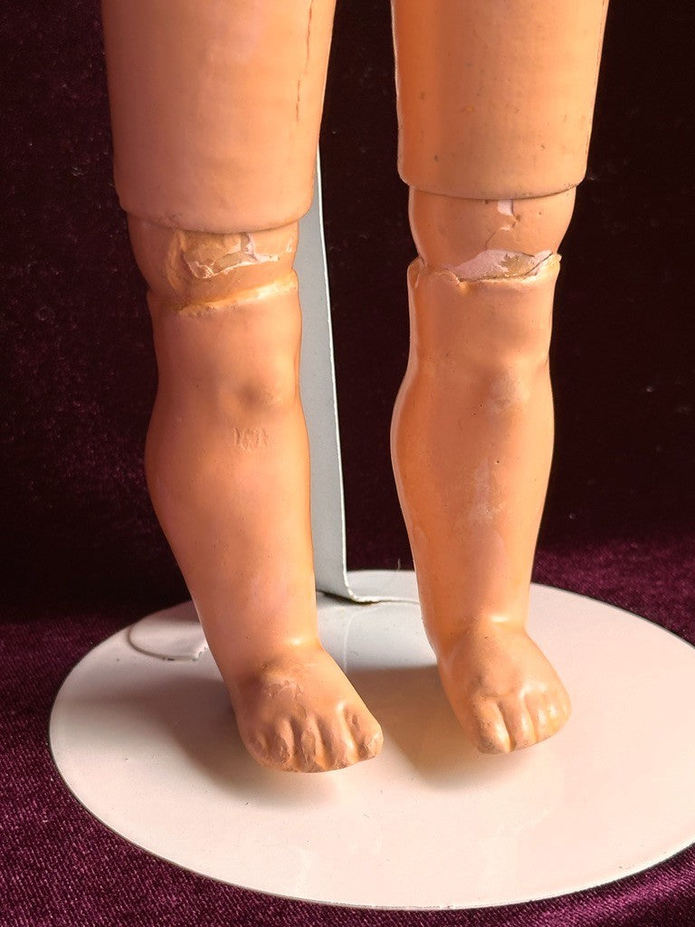 Antique German 15” Paul Schmidt (?) Bisque Head Sonnenberg Body Doll