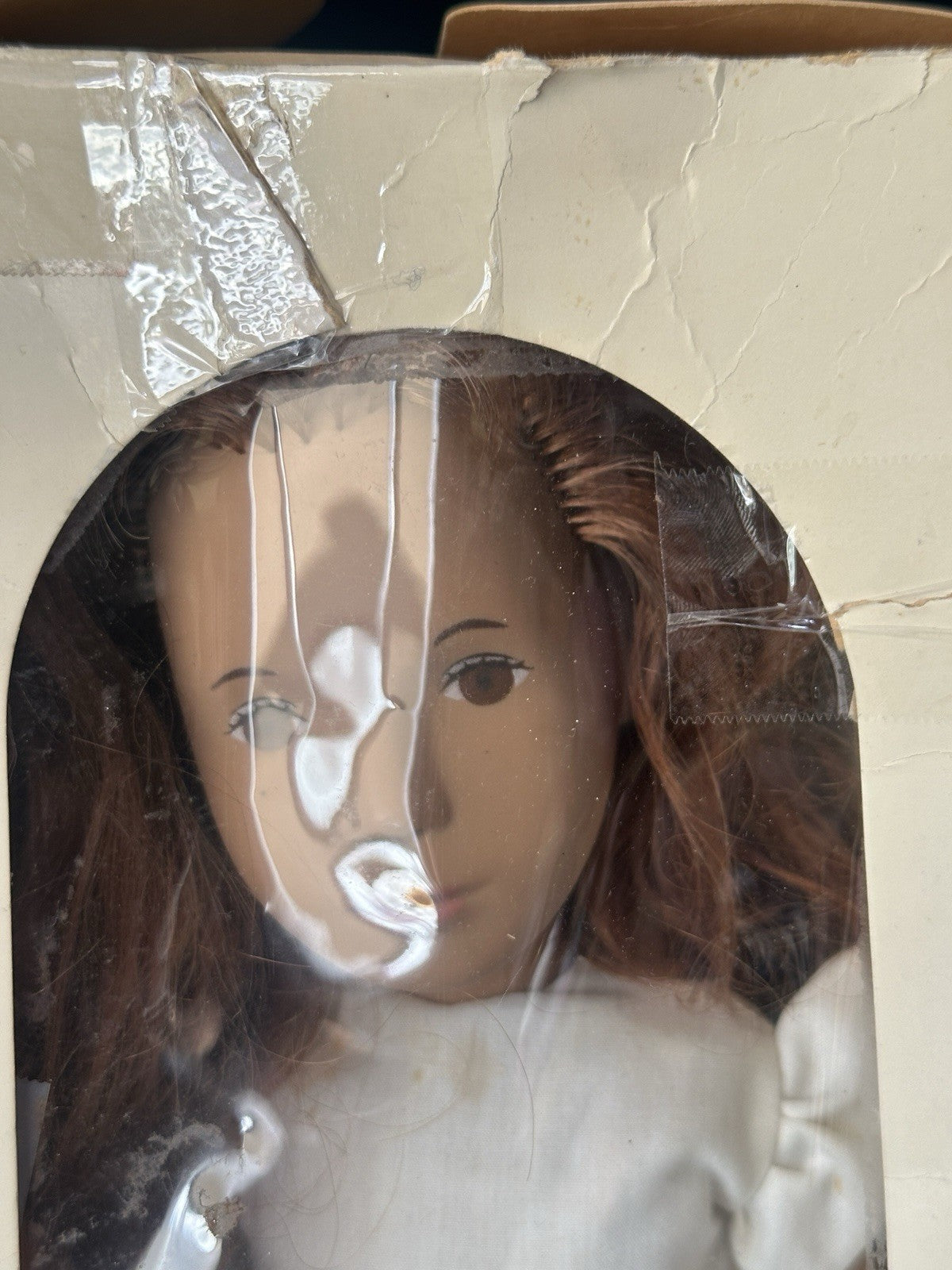 Collectible England Vinyl Sasha Auburn Hair 108 Party Dress Girl Doll
