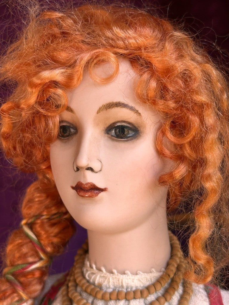 2 Porcelain Dolls Alyonoushka & Ivanushka by Russian Artist Alexandra Koukinova