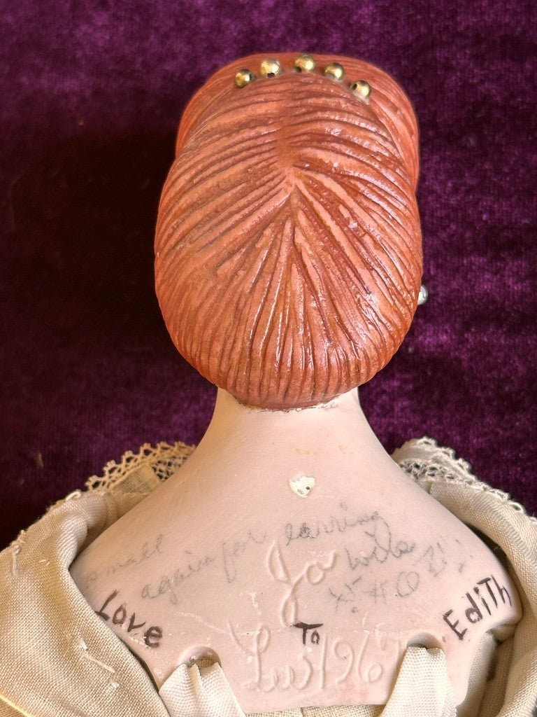 Vintage 1969 Original Artist Mold 14" Porcelain Cloth Doll