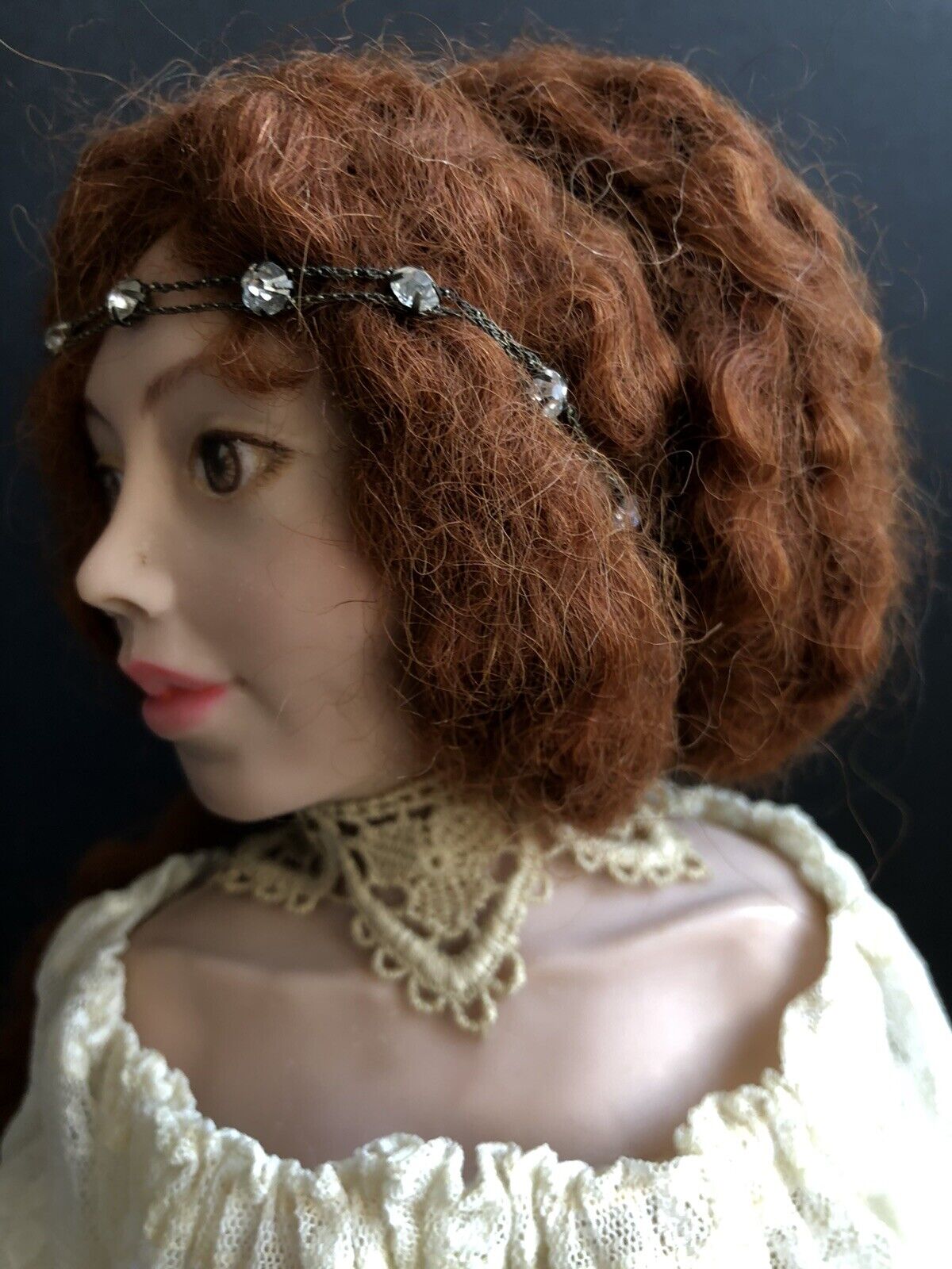OOAK Hand Sculpted Polymer Clay Doll Emma by Monika, Monica Mechling