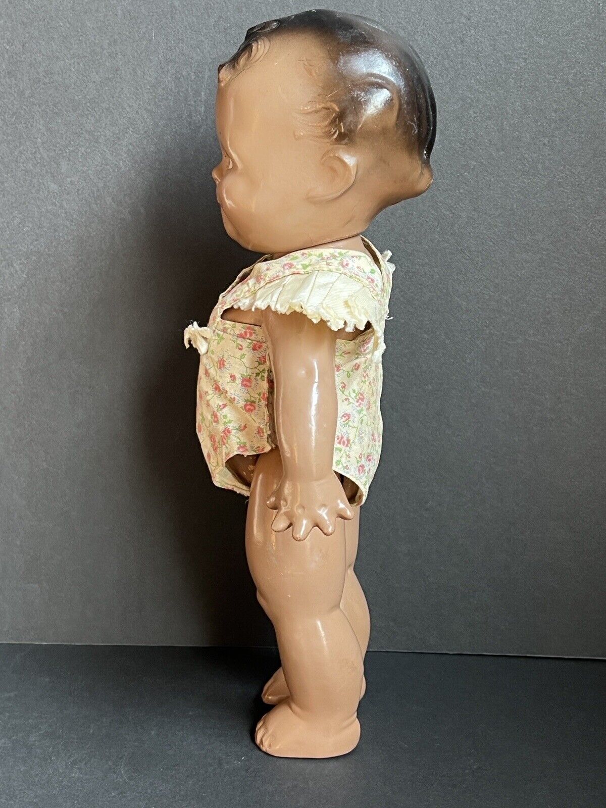 Original Vintage Composition Dark Complexion Scootles Rose O’Neill Cameo Doll