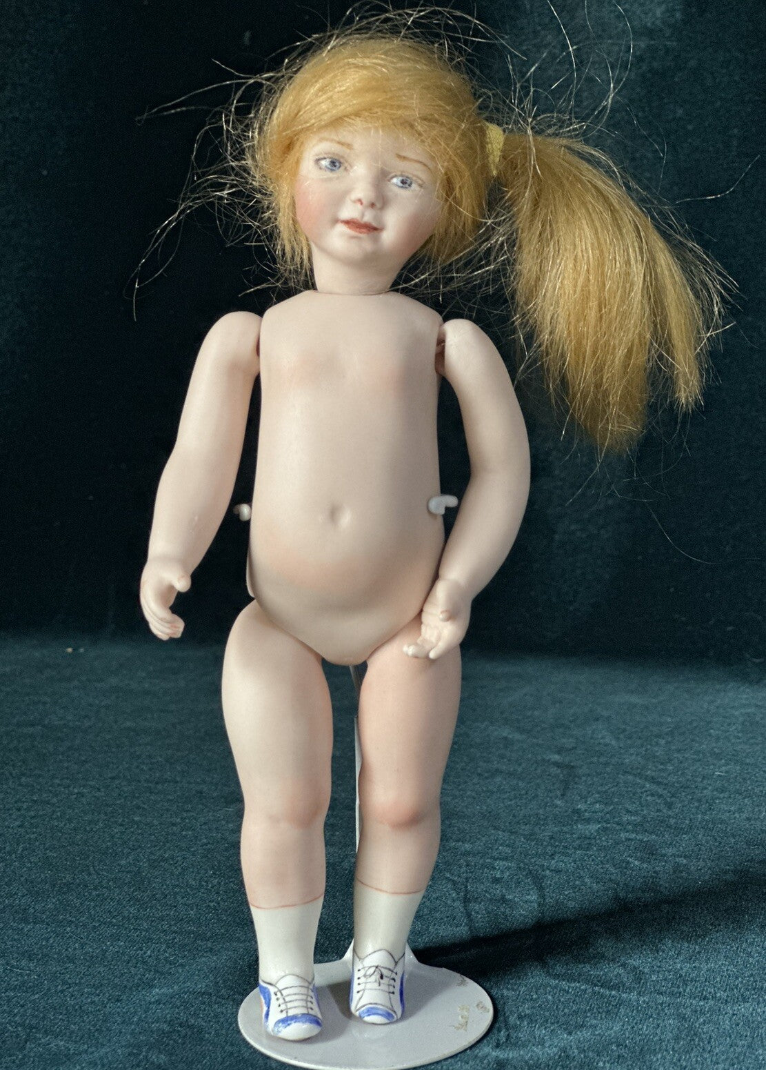 Artist Porcelain 6 1/2” Doll “Faye” by Andrea Robbins LE 17/25