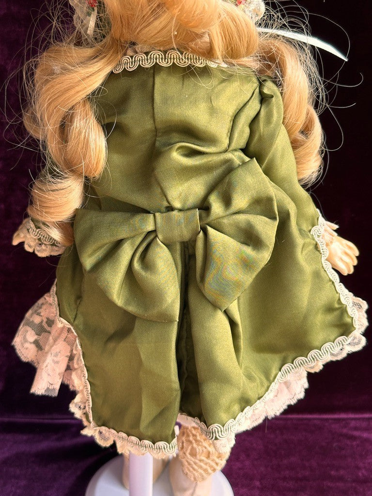Vintage 17" Porcelain Composition Reproduction of Antique French Steiner Doll