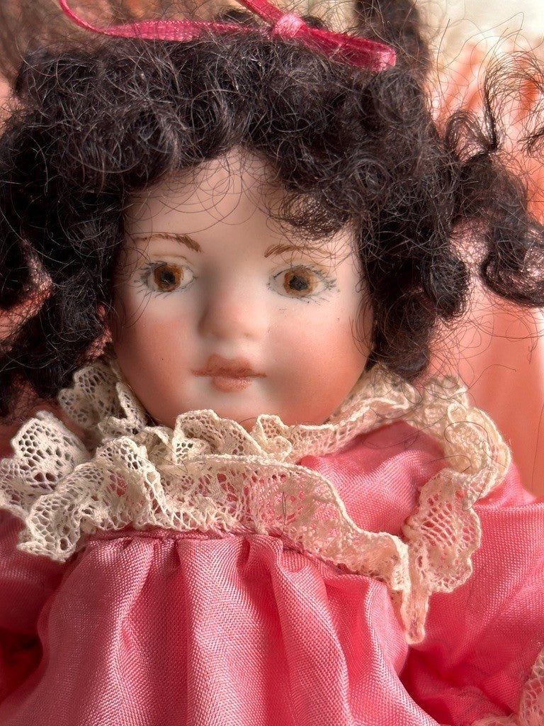 Collectible OOAK Porcelain Doll by Artist Madelaine Nell St. Clair with Tag