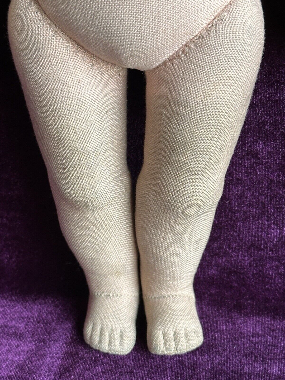 Vintage 14” Kathe Kruse IX German Child Cloth Girl Doll with Swivel Head
