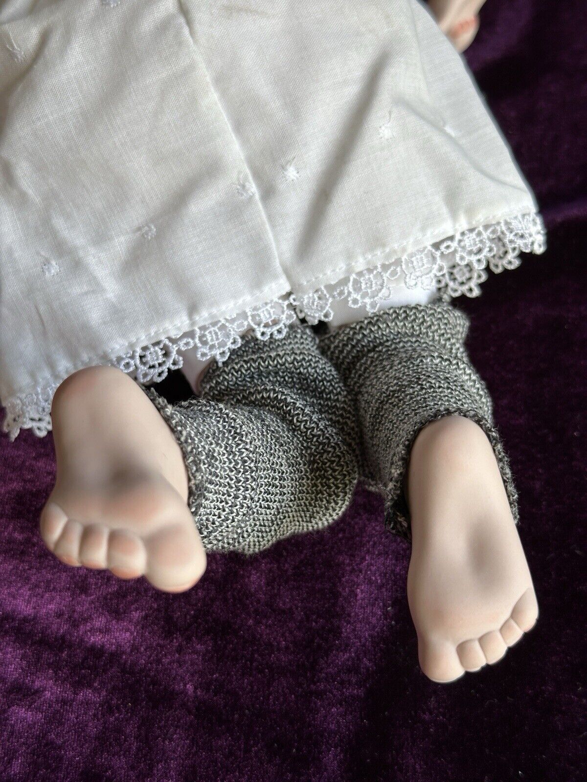 Collectible Porcelain 15” Artist Doll By Sandi McAslan LE 100