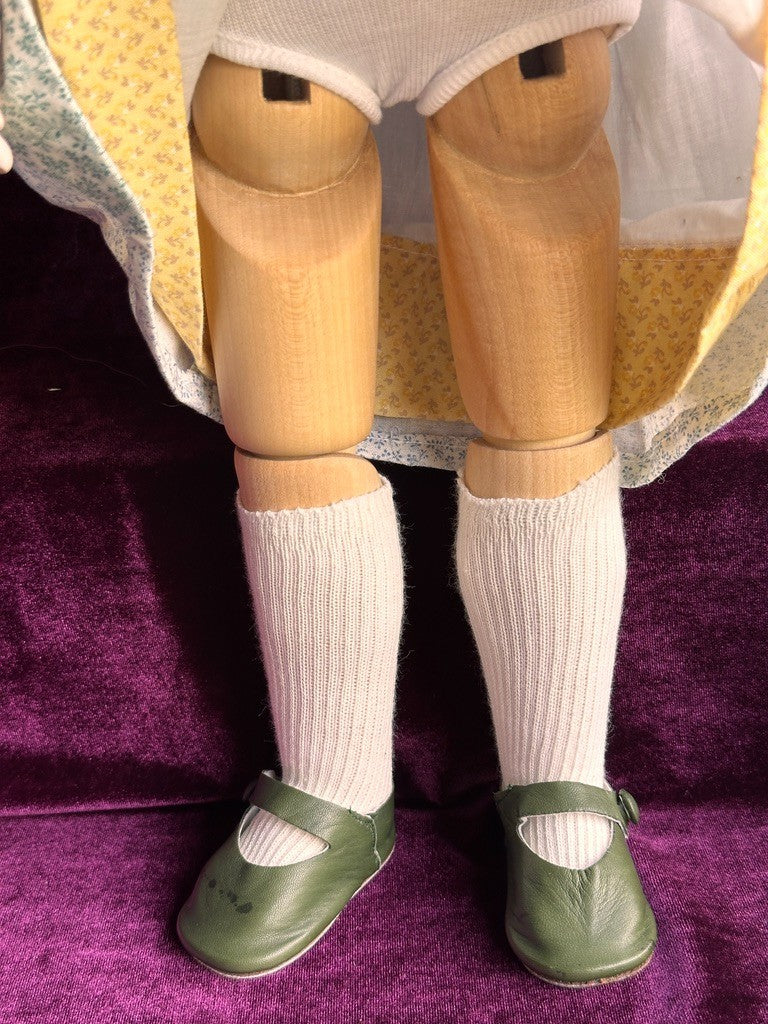 Large Collectible 20" Wooden/Porcelain Lynne & Michael Roche Claudine LE Doll