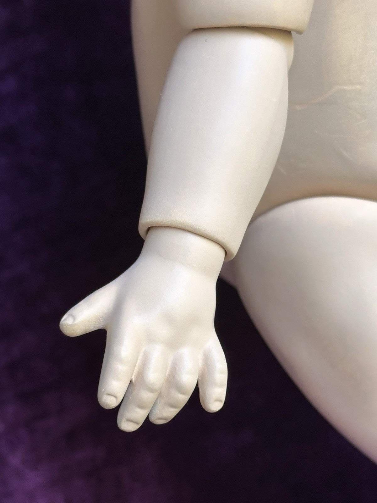 Rare 17” Porcelain/Compo Reproduction of Simon Halbig 1488 Boy Doll