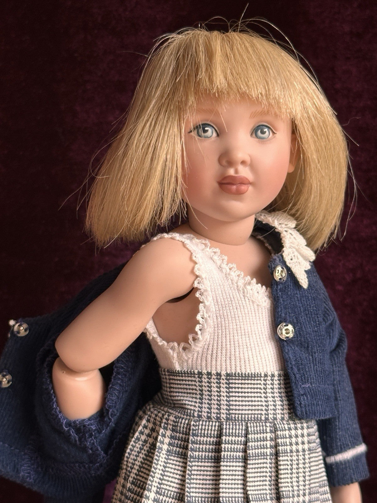 Collectible 12” Vinyl Helen Kish Kristina Doll