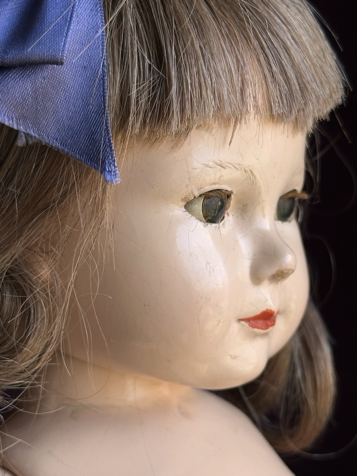 Vintage Original Dewees Cochran 17” Effanbee American Children Composition Doll