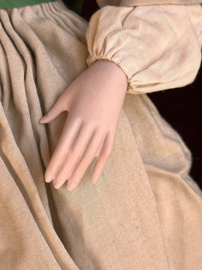 Vintage 1969 Original Artist Mold 14" Porcelain Cloth Doll