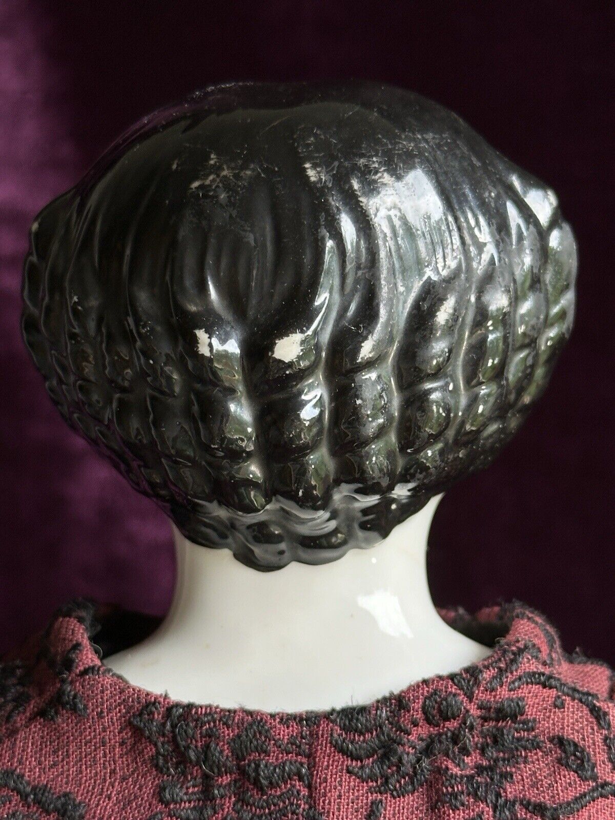Antique German 19” Flat Top Highbrow China Shoulder Head Young Lady Doll